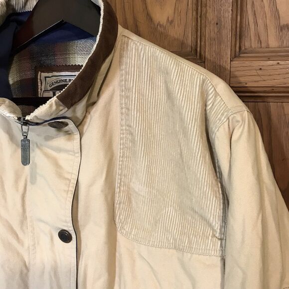 Izzi Rugged Blanket Lined Chore Jacket Women's M Canvas Corduroy Field Barn Coat - Picture 6 of 14